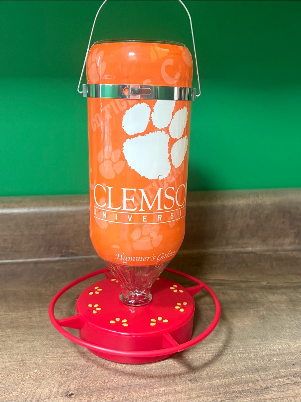 Clemson Tigers Hummingbird Feeder